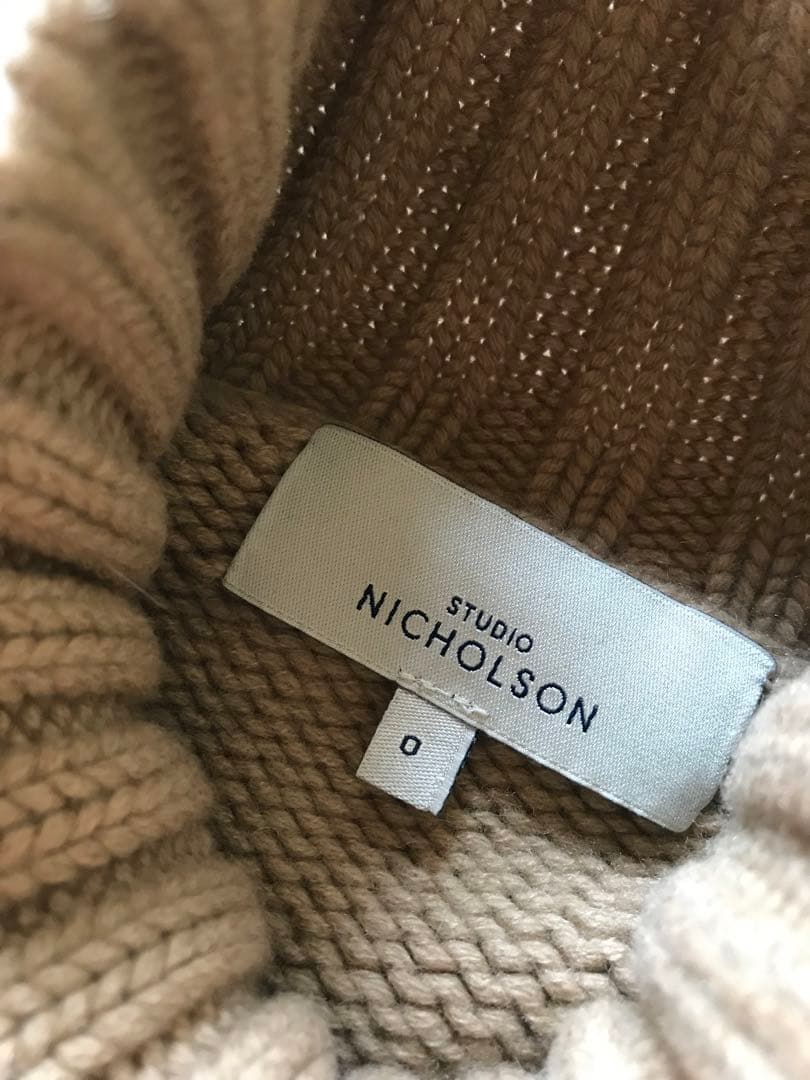 STUDIO NICHOLSON スタジオニコルソン ウールカシミヤニット