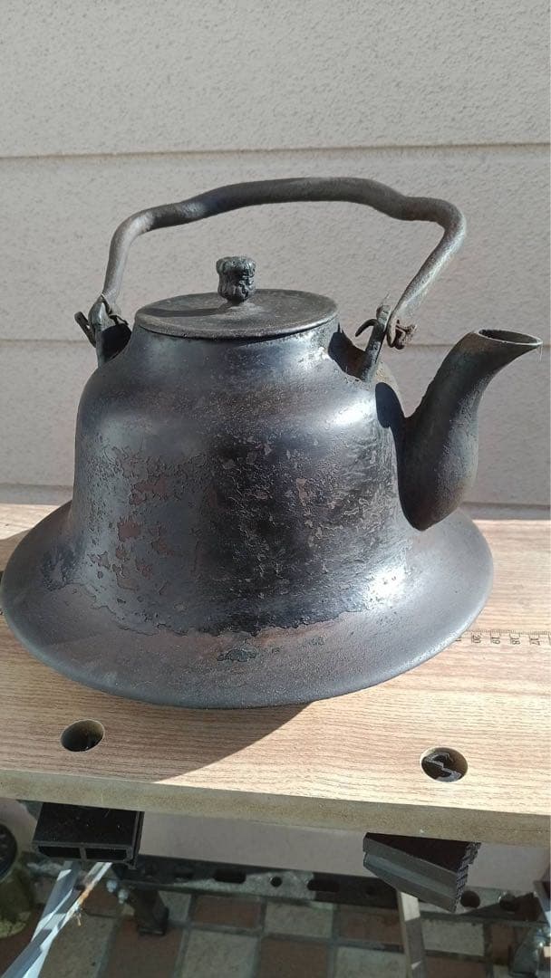 鉄瓶 羽広鉄瓶 ジャンク品