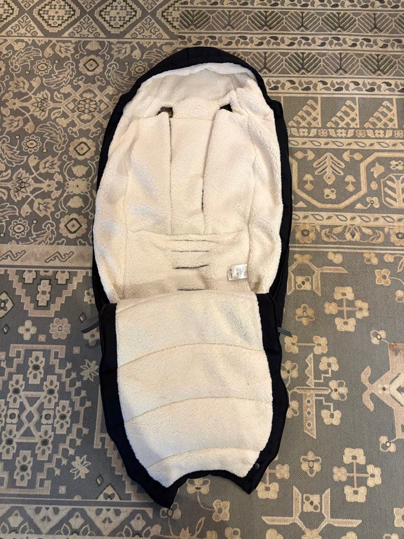 サイベックス プラチナムフットマフ セピアブラック cybex ベビーカー