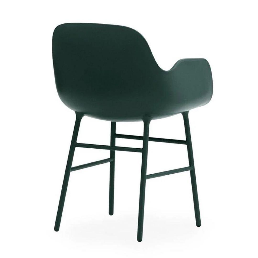 ダイニングチェア normann  armchair steel green