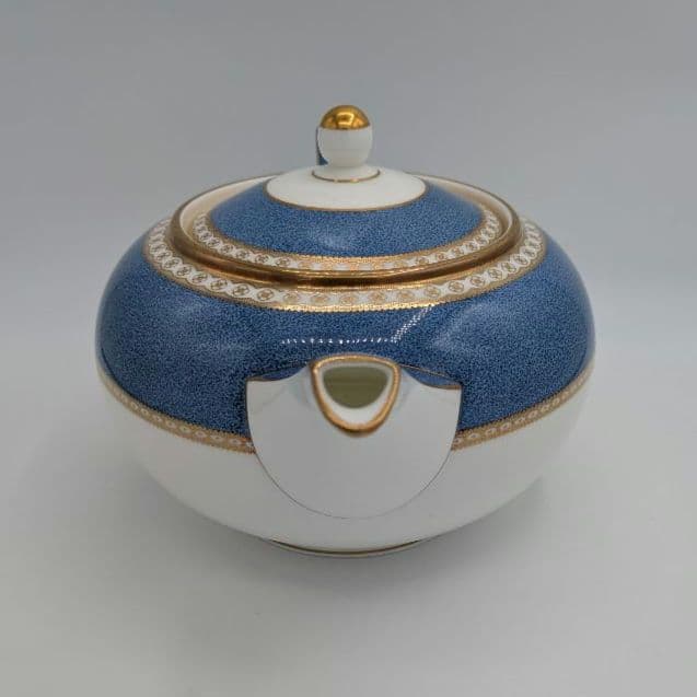 特★ウェッジウッド　ユーランダーブルー　ティーポット＆シュガーポット＆クリーマー