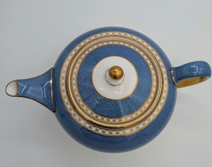 特★ウェッジウッド　ユーランダーブルー　ティーポット＆シュガーポット＆クリーマー