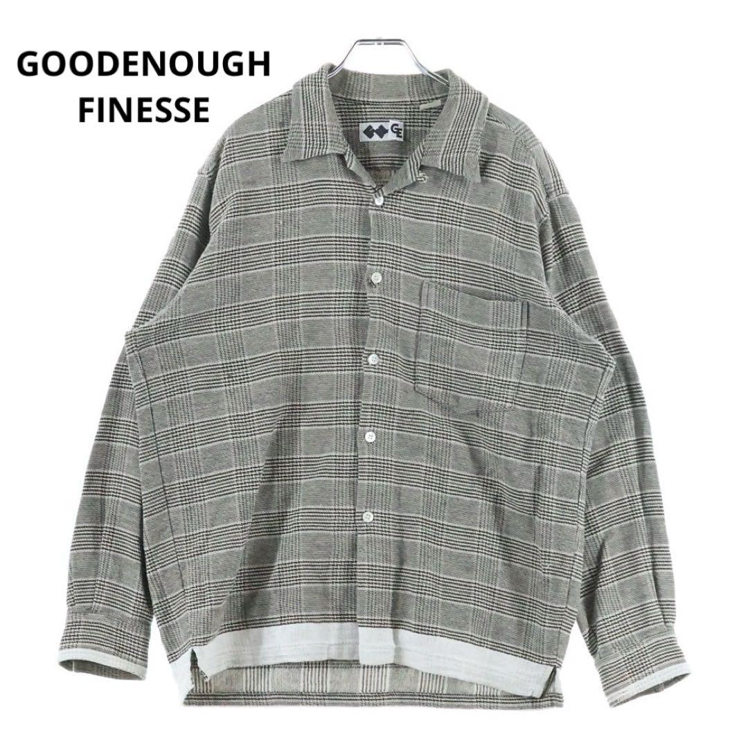 GOODENOUGH FINESSE チェックシャツ