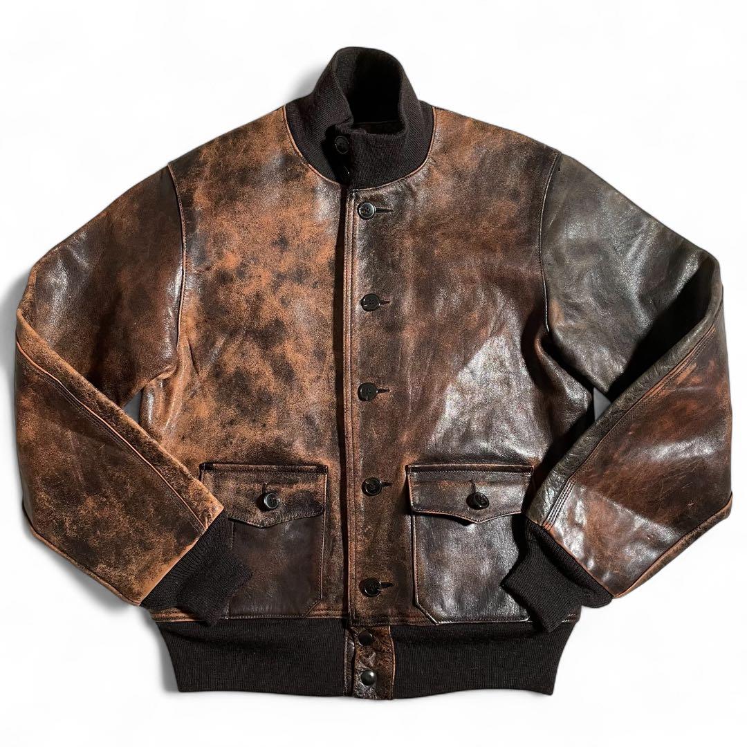 バズリクソンズ ウィリアムコレクション レザージャケット A-1 馬革