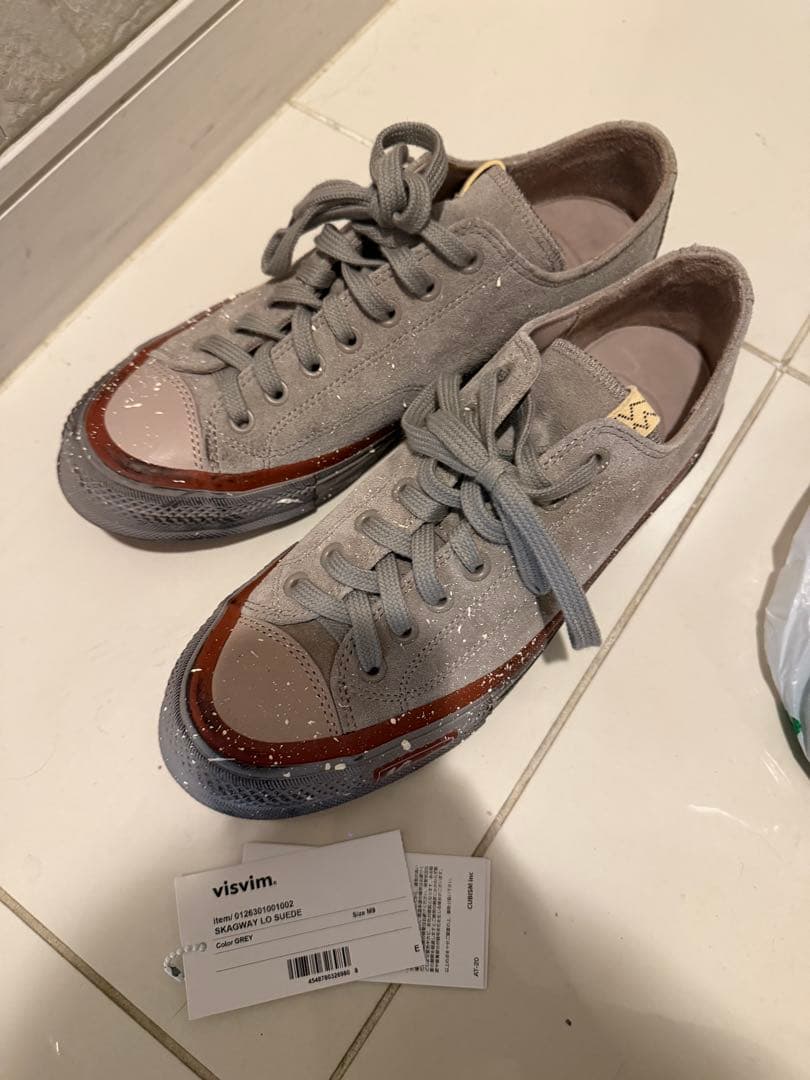 靴 visvim SKAGWAY LO SUEDE