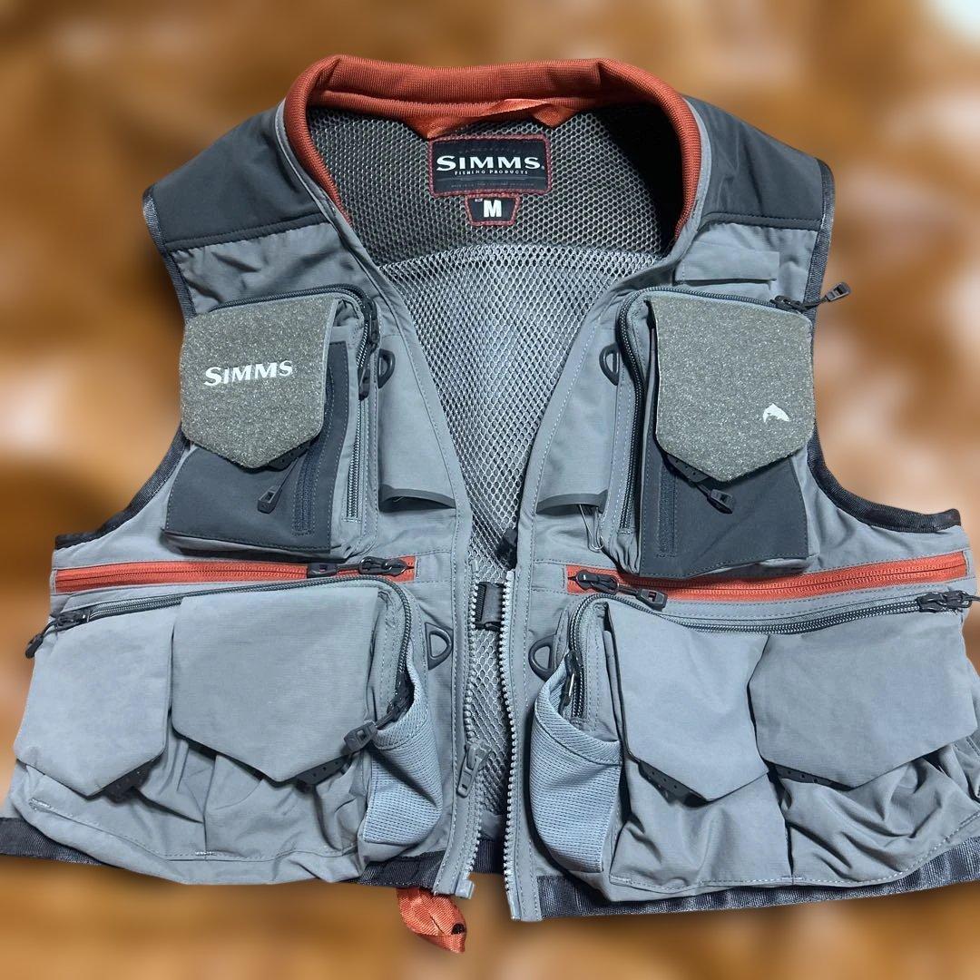 SIMMS フィッシングベスト M グレー