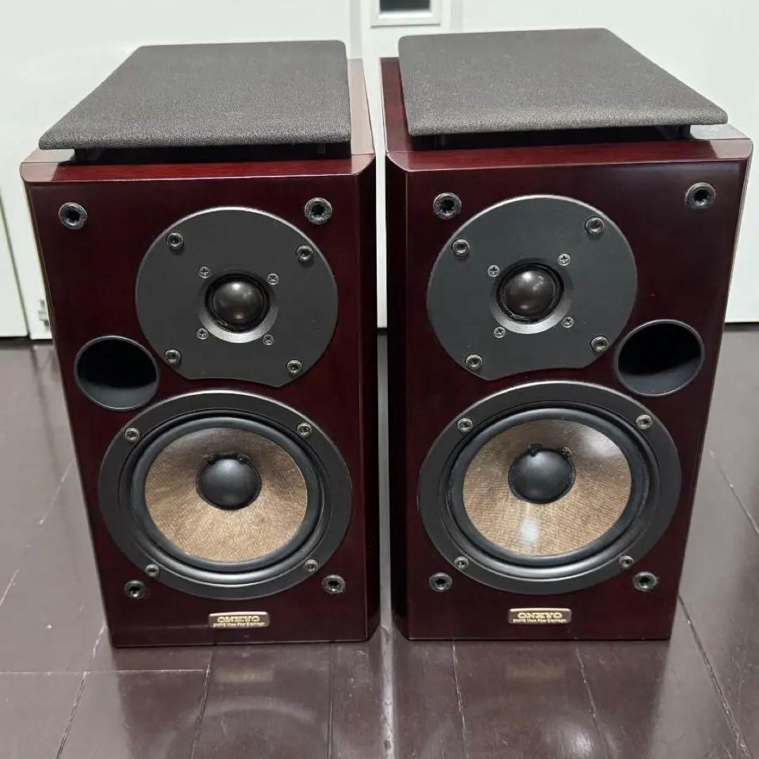 ONKYO D-102EXG スピーカー ペア ウッド ブックシェルフ型