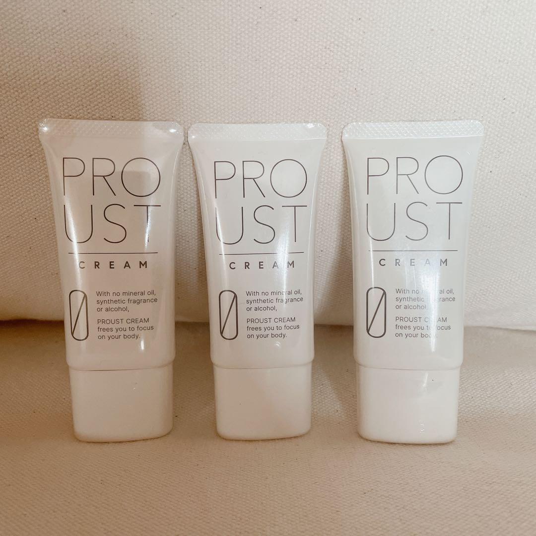 得❣️プルーストクリームデオドラントクリーム 制汗剤 ワキガクリーム3本