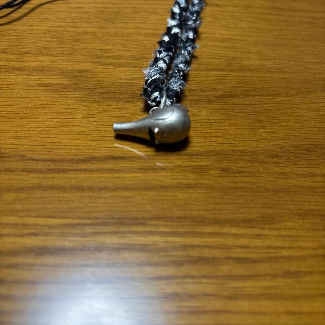 KOTORI NECKLACE SILVER BIRD WHISTLE”