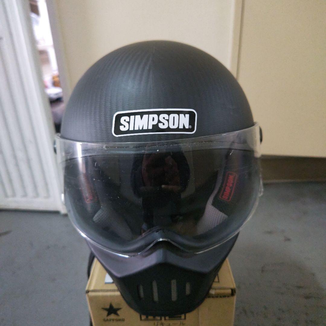 新品・未使用SIMPSOM M30 フルフェイスヘルメット カーボン