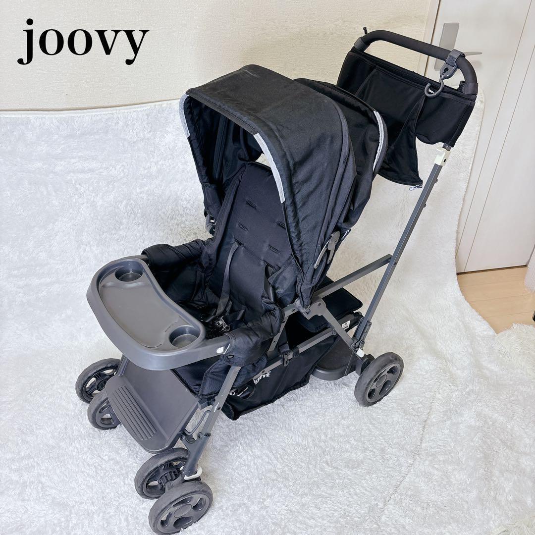 美品　ジュービー　2人乗り　ベビーカー　カブース　ウルトラライト　グラファイト