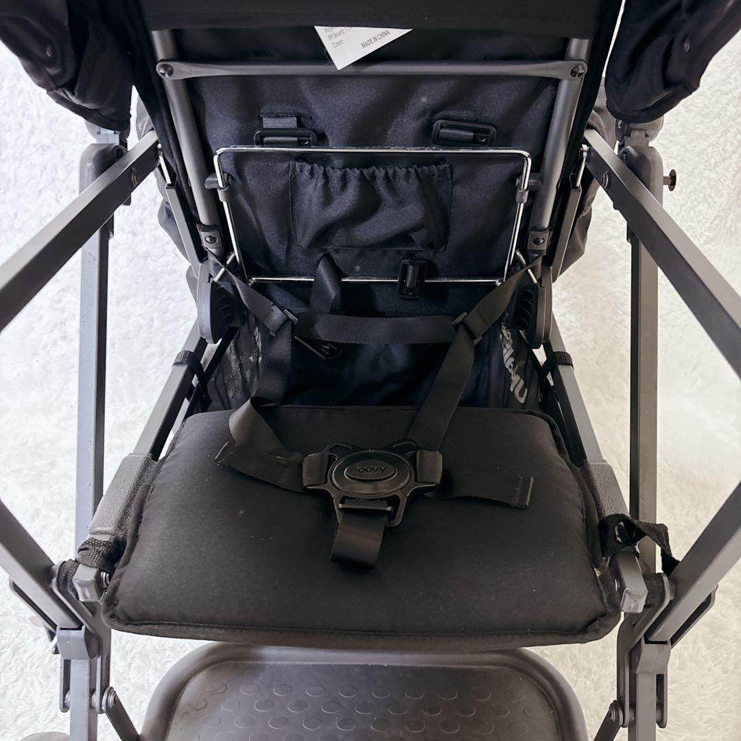 美品　ジュービー　2人乗り　ベビーカー　カブース　ウルトラライト　グラファイト