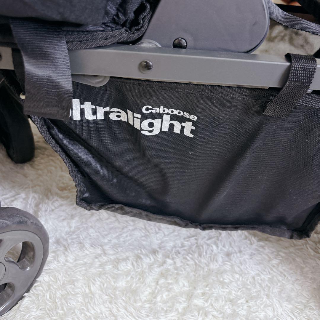 美品　ジュービー　2人乗り　ベビーカー　カブース　ウルトラライト　グラファイト