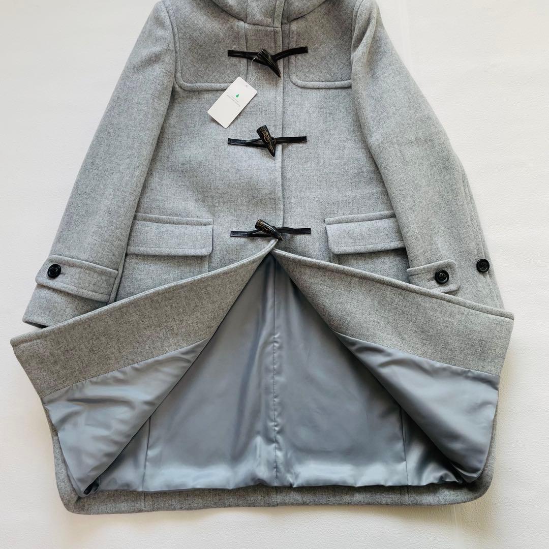 新品タグ付 ユナイテッドアローズ　ダッフルコート　ライトグレー