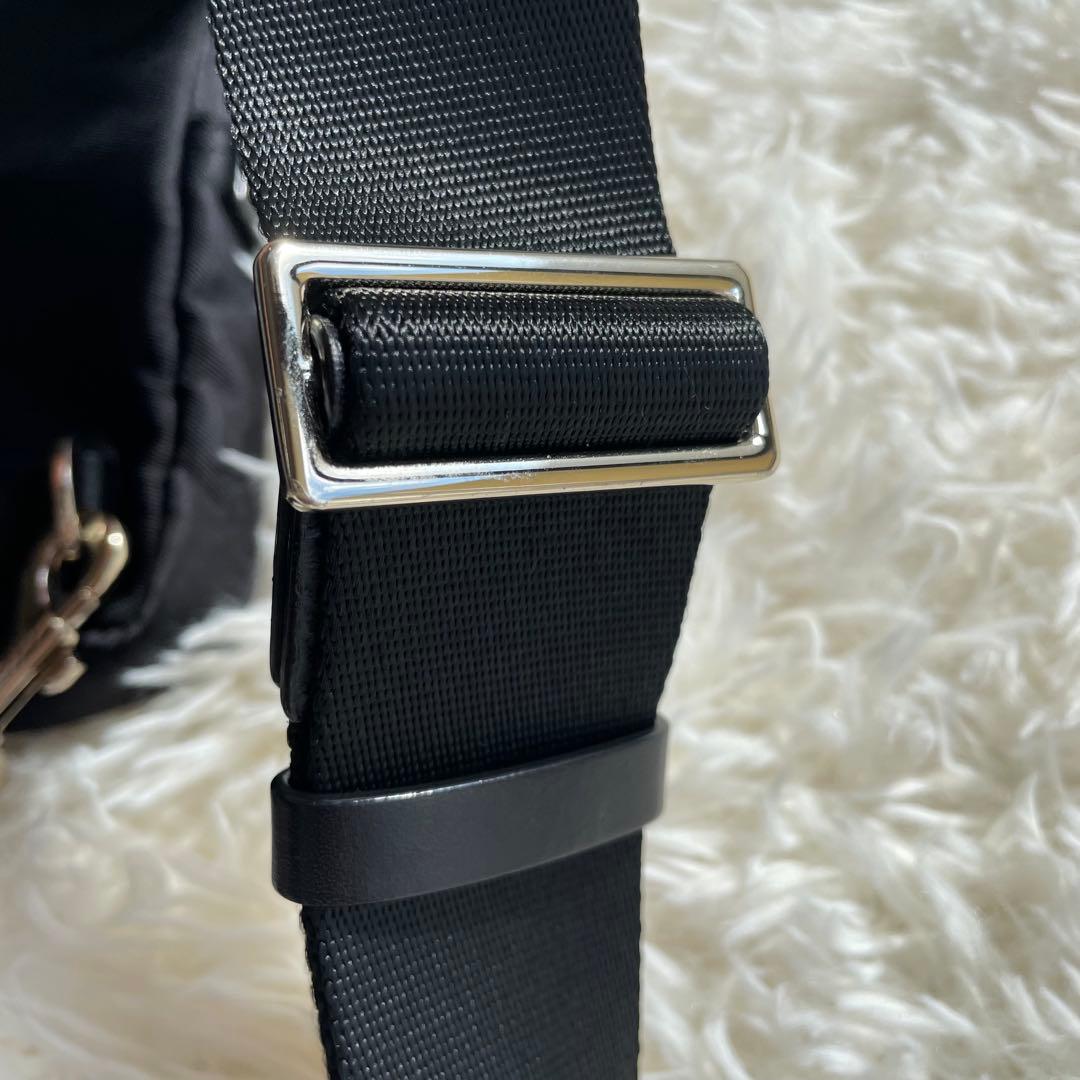 ポールスミス ボディバック ショルダーバッグ レザー ロゴ マルチストライプ