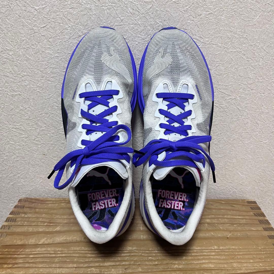 【1度使用】プーマ ディヴィエイトニトロエリート3 DT 26cm PUMA