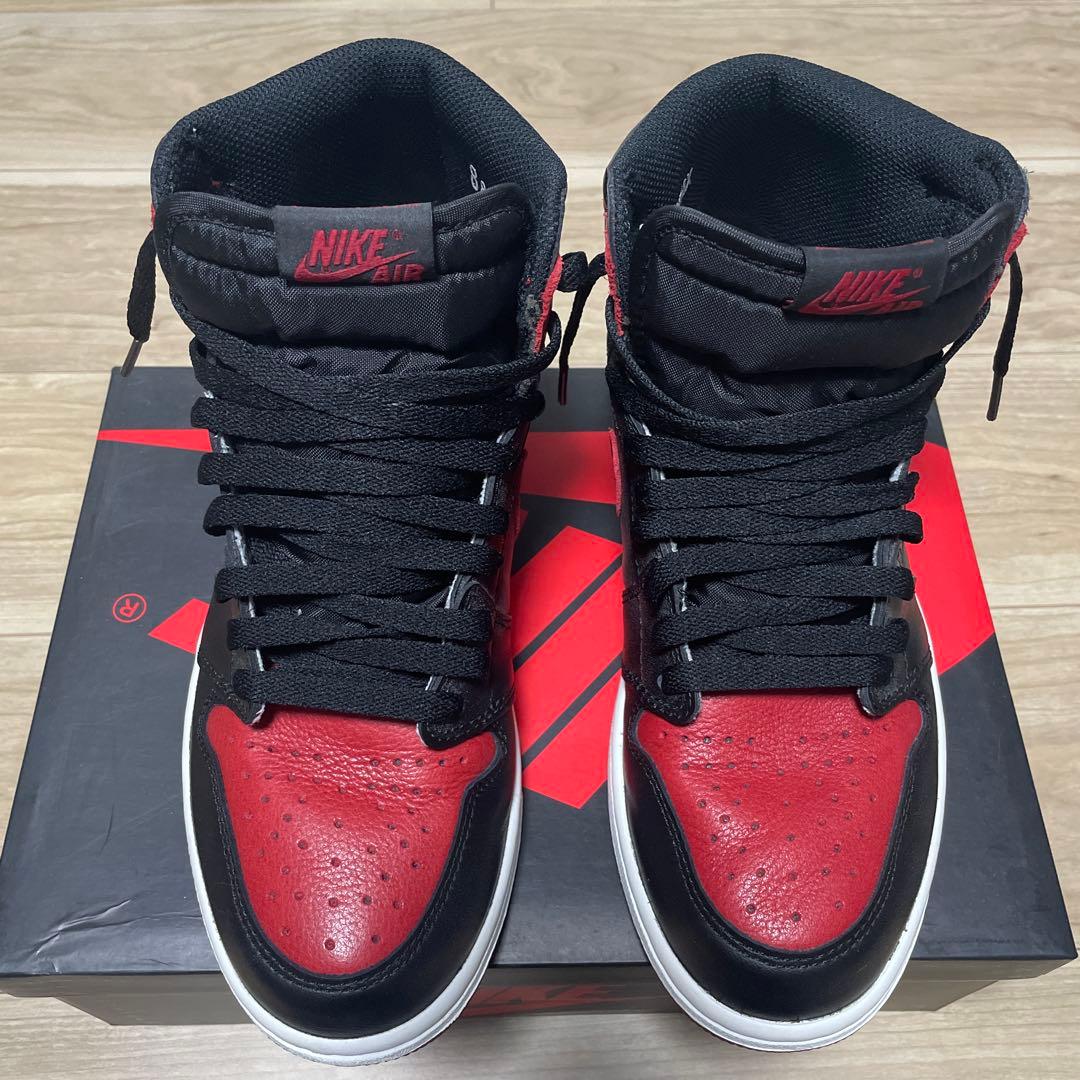 Nike Air Jordan 1 Retro High OG Bredブレッド
