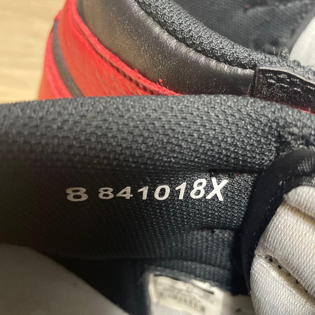Nike Air Jordan 1 Retro High OG Bredブレッド