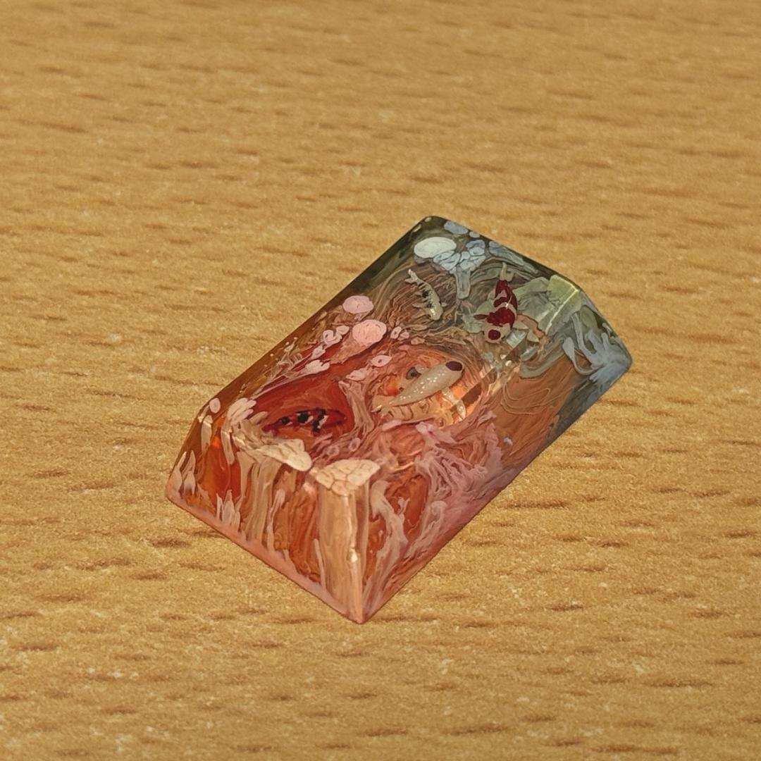 キーボード Jelly Key Zen Pond III - Goshiki Ruby