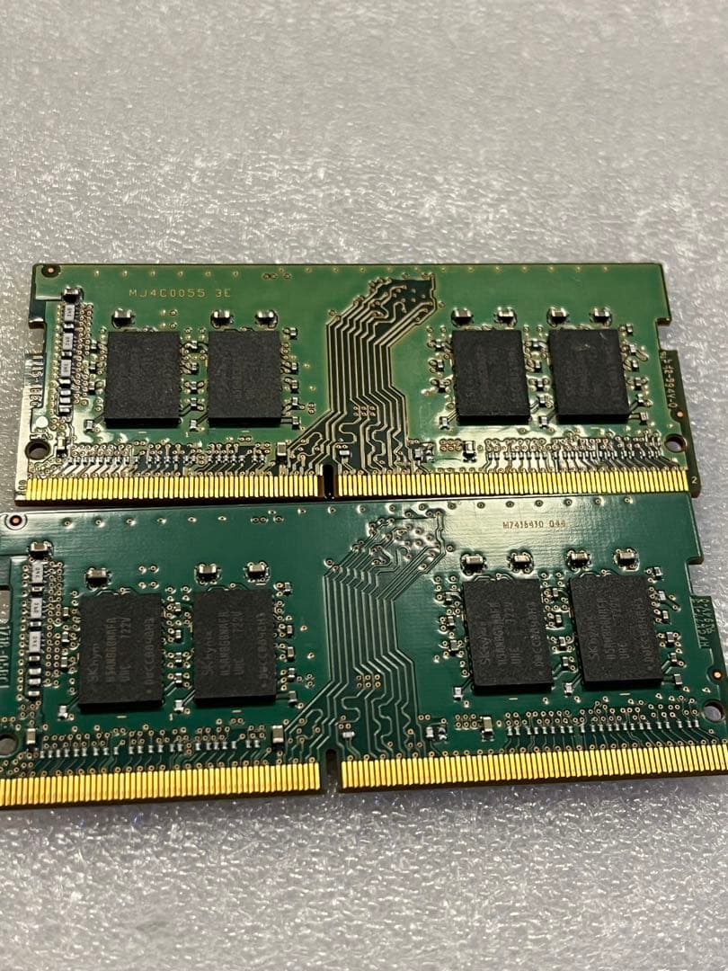 S2 SKhynix 8GB２枚　16GB PC4 BIOSチェック✅