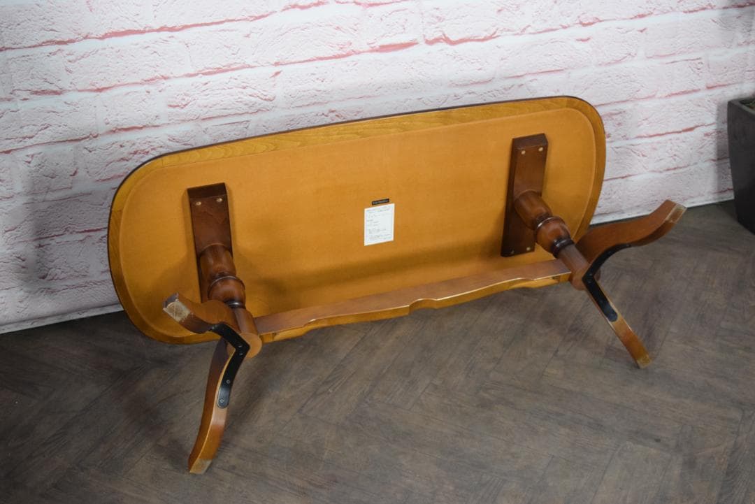 karimoku/カリモク コロニアル センターテーブル TC4010 ガラス付