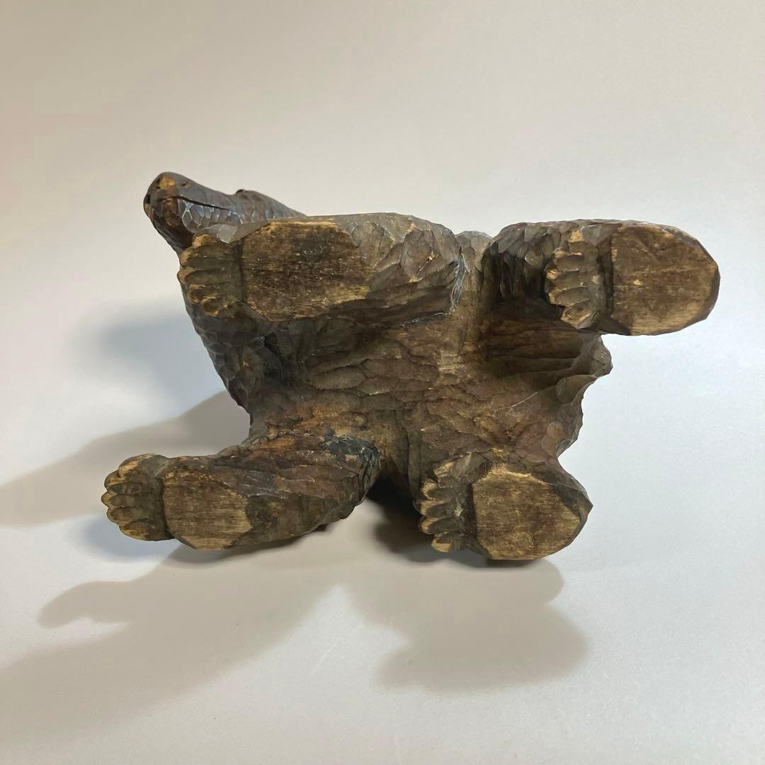 専用　北海道　古作　旭川　アイヌ　木彫りの熊　木彫り熊　木彫熊　民芸　伝統工芸