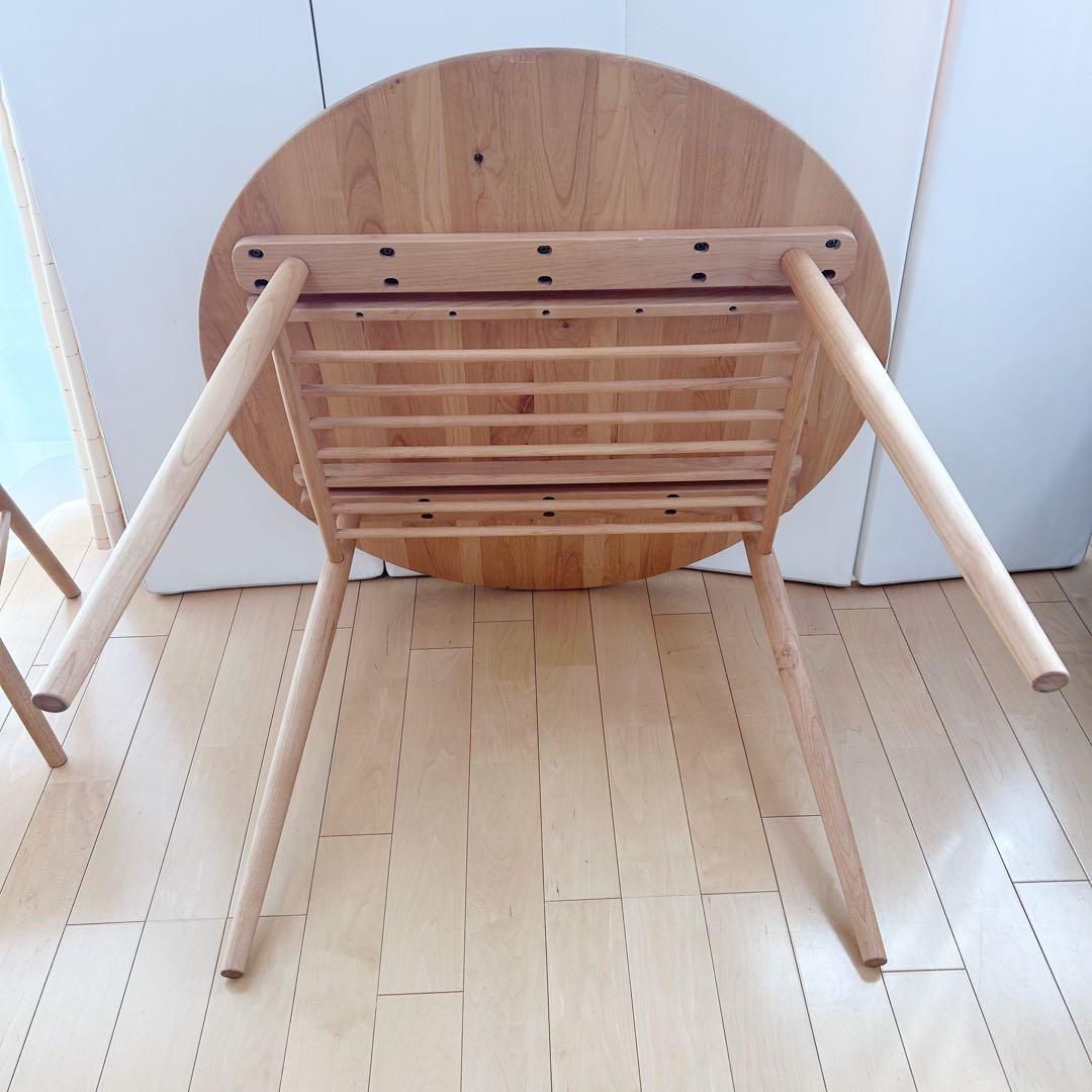 momonatural MOCHA 950 TABLE ラウンドテーブルリビング