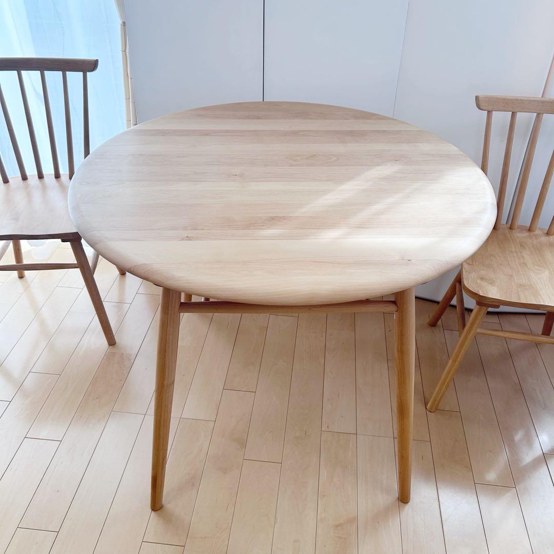 momonatural MOCHA 950 TABLE ラウンドテーブルリビング