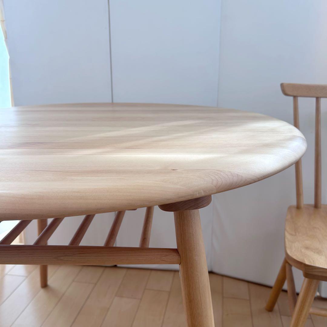 momonatural MOCHA 950 TABLE ラウンドテーブルリビング