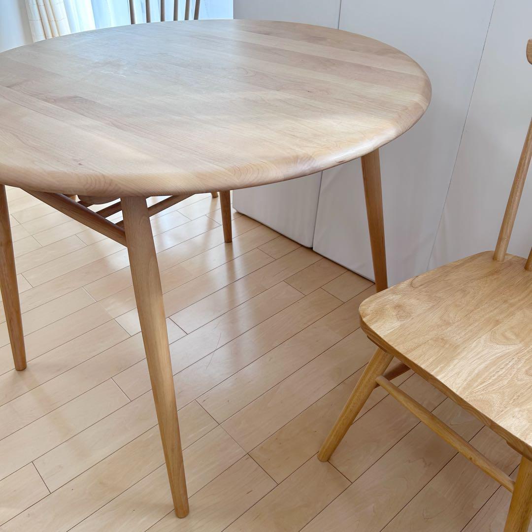 momonatural MOCHA 950 TABLE ラウンドテーブルリビング