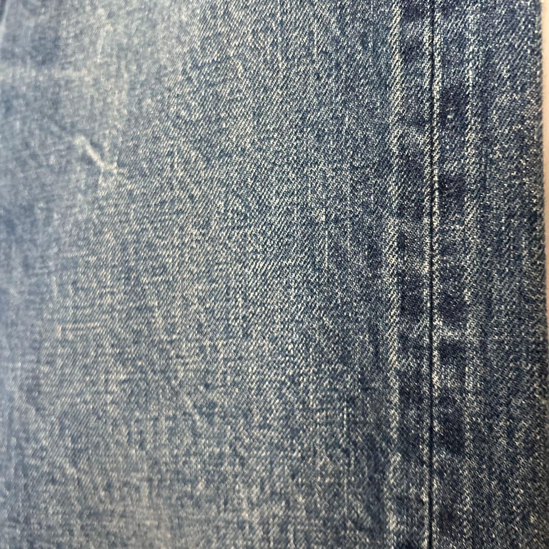 未使用　チマラ　ダメージデニム　ストレート　ヴィンテージミディアム