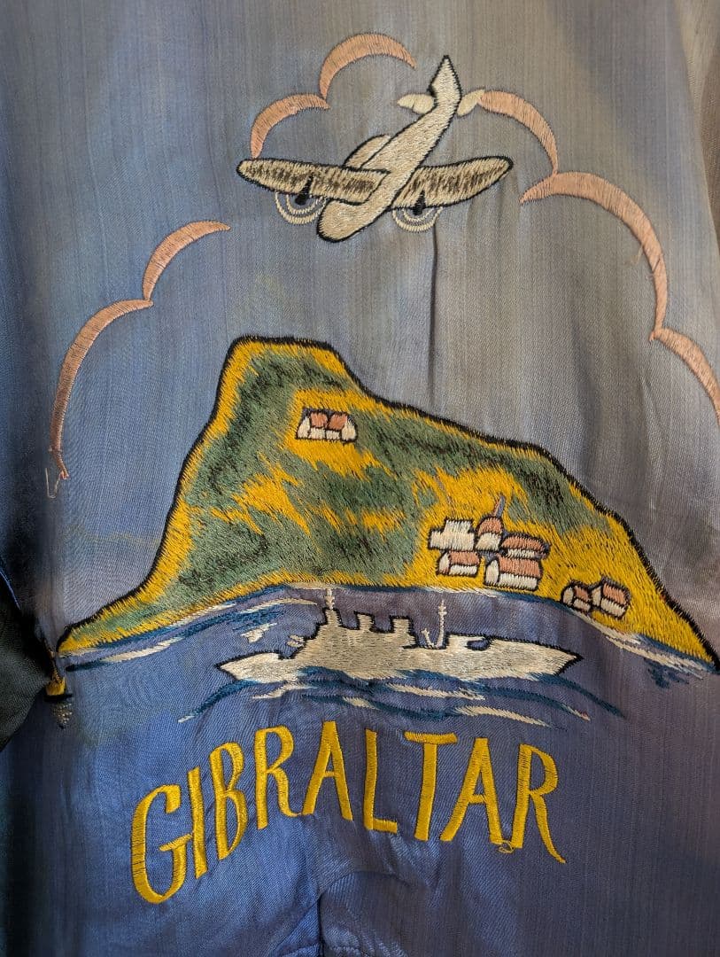 50's-60'svintage GIBRALTAR スカジャン