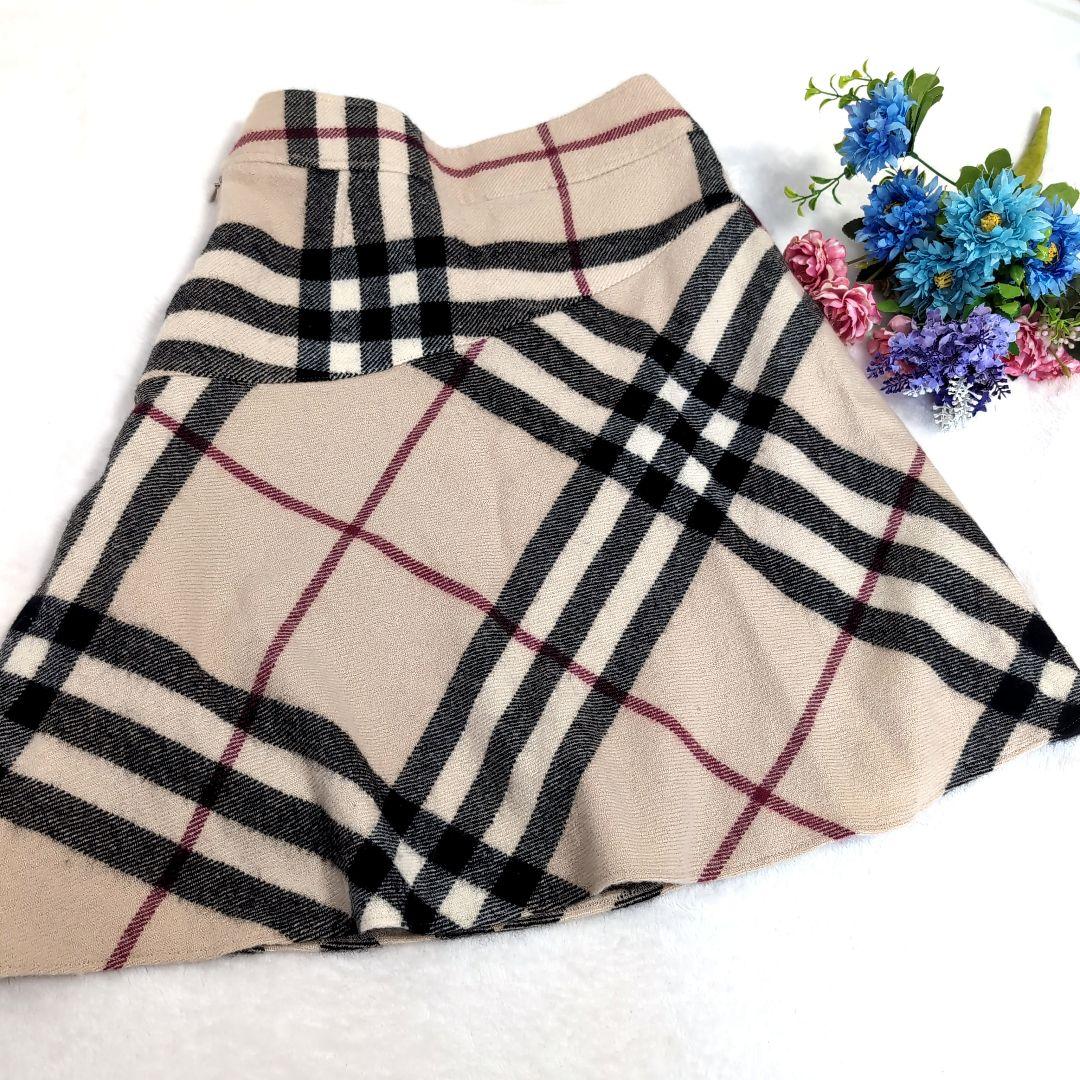 do25 BURBERRY LONDON スカート メガチェック サイズ38