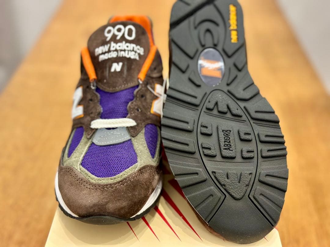I*A様 超希少サイズ！New Balance M990BR2 22.5㎝ ニュ