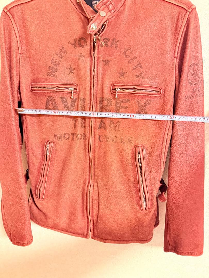 （最終）AVIREX ブラウン シングルライダース