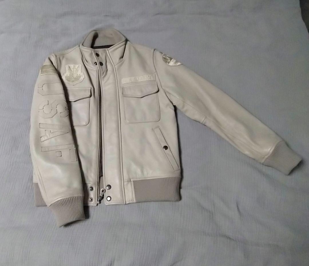 【はむぴち】AVIREXレザージャケット