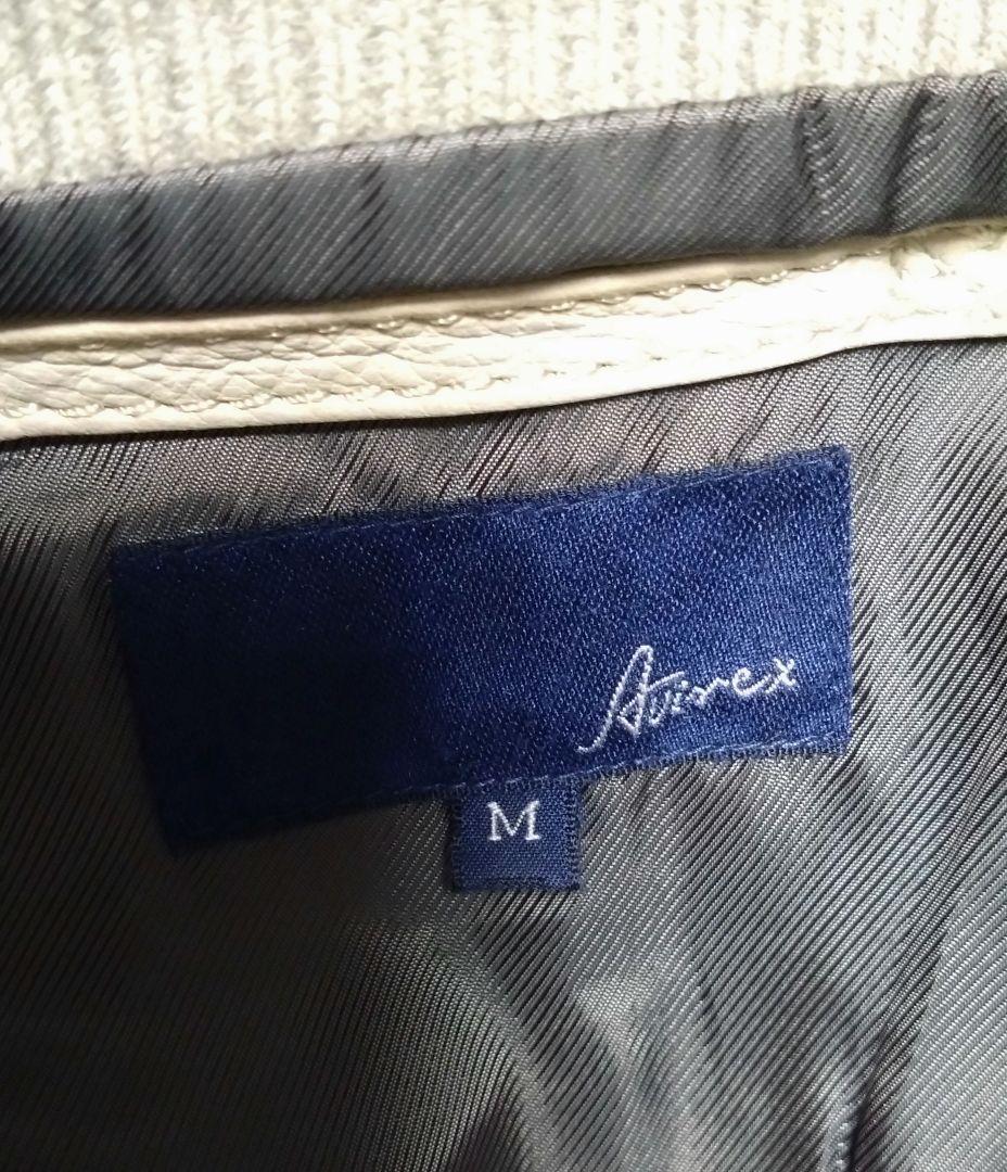 【はむぴち】AVIREXレザージャケット