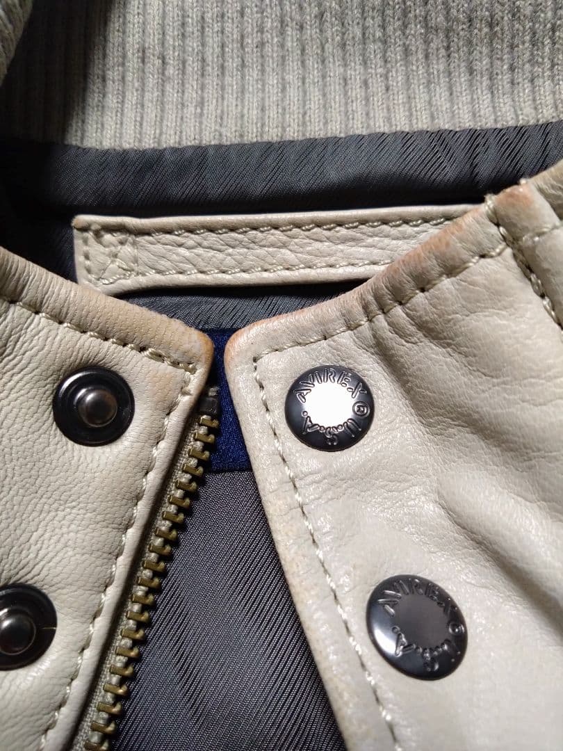 【はむぴち】AVIREXレザージャケット