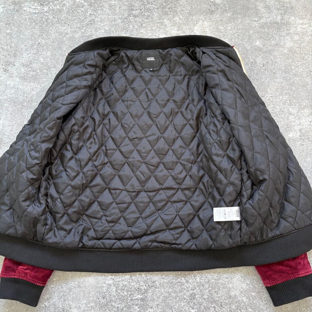 【VANS】 バンズ 別珍 ベロアスカジャン スーベニアジャケット イーグル刺繍