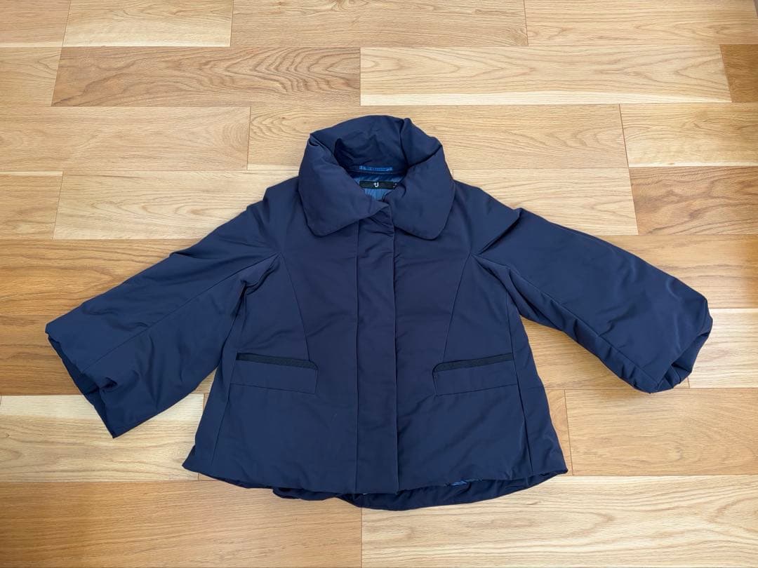 UNIQLO +j ハイブリットダウンジャケット　ネイビー　S