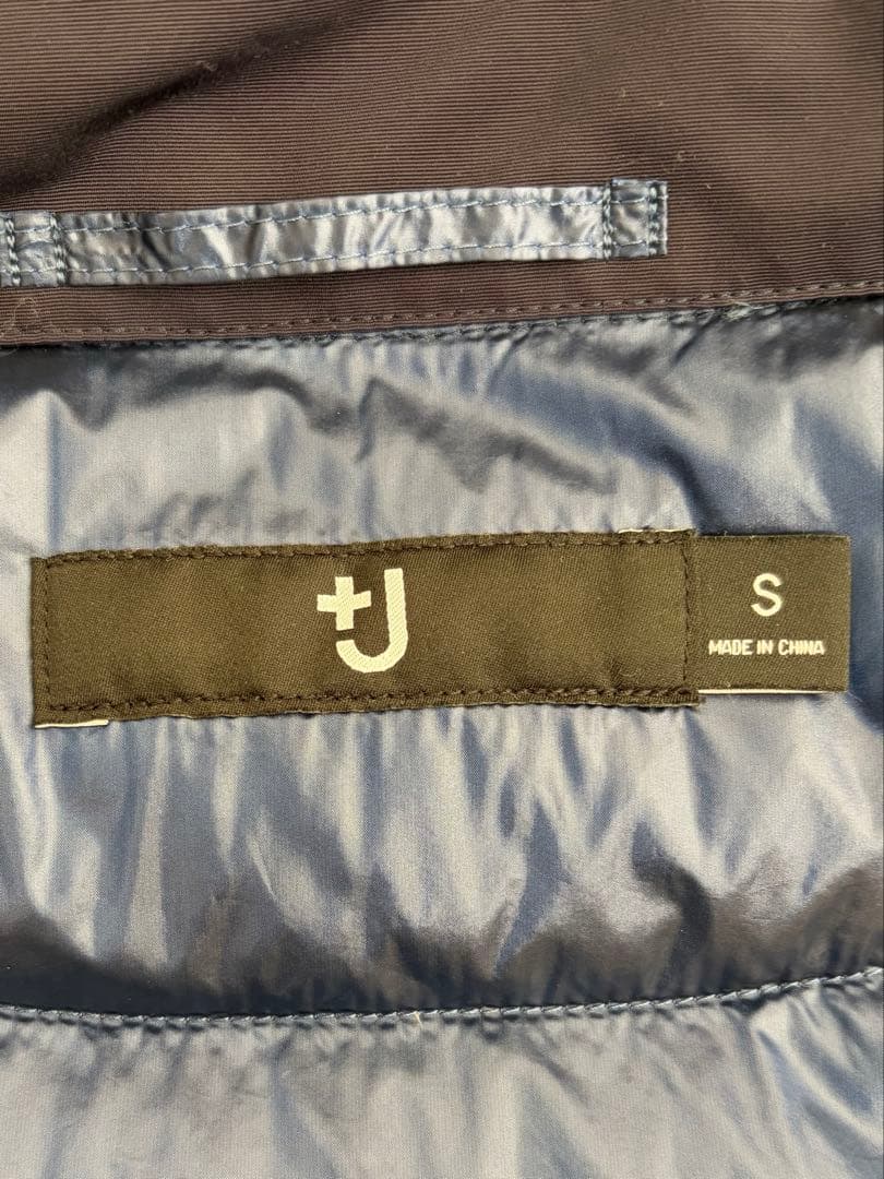 UNIQLO +j ハイブリットダウンジャケット　ネイビー　S