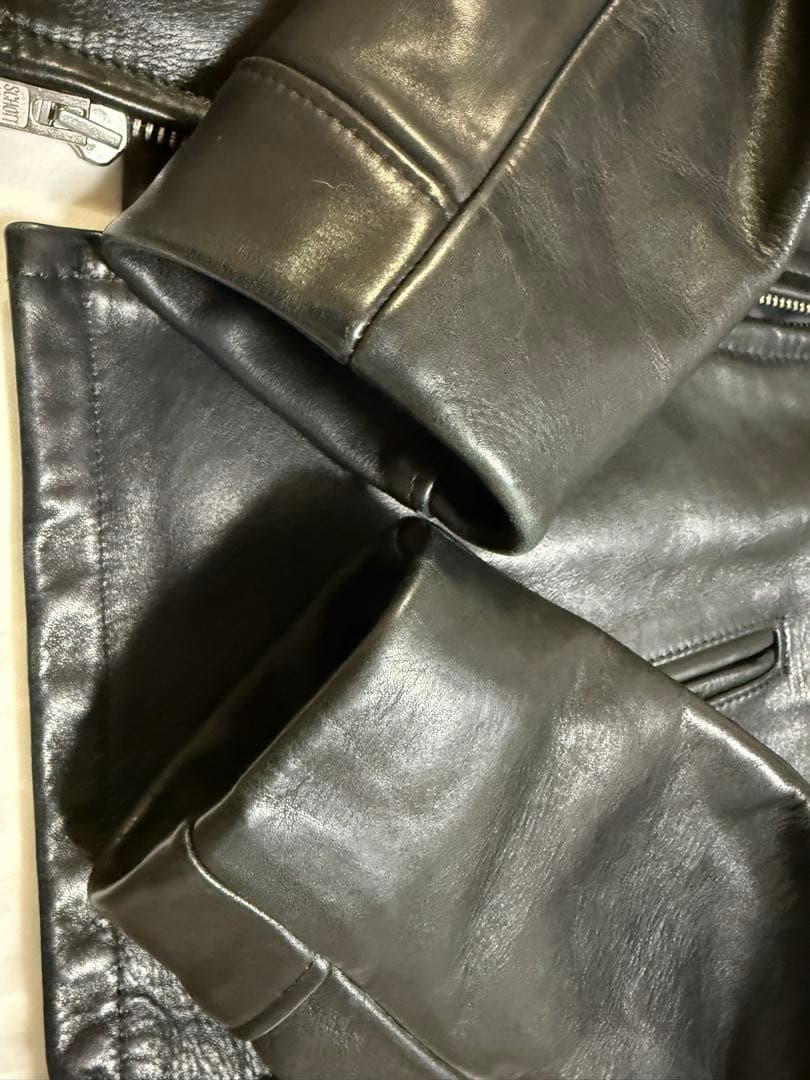 Schott 103US TRUCKER レザージャケット 38 牛革