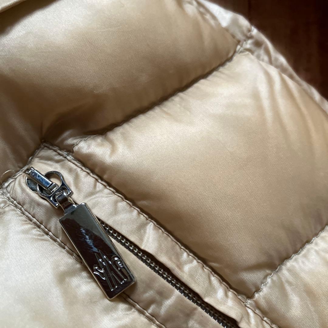 モンクレール MONCLER ライトダウンコート M 超軽量 フード付き 上品
