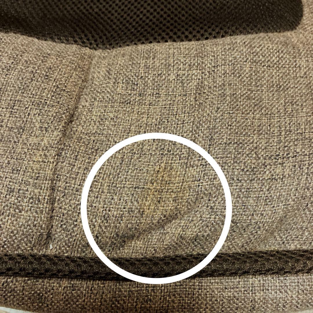 細かくリクライニングできる！座椅子