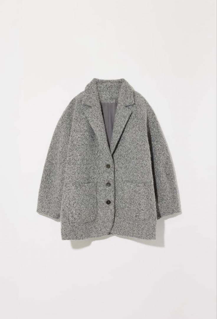 ジャケット・アウター Eaphi SOFT WOOL TAILOR COAT