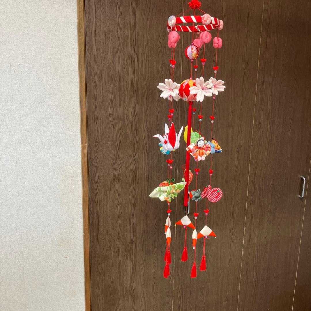 新作　105 さげもん吊るし飾り　初節句吊るし雛