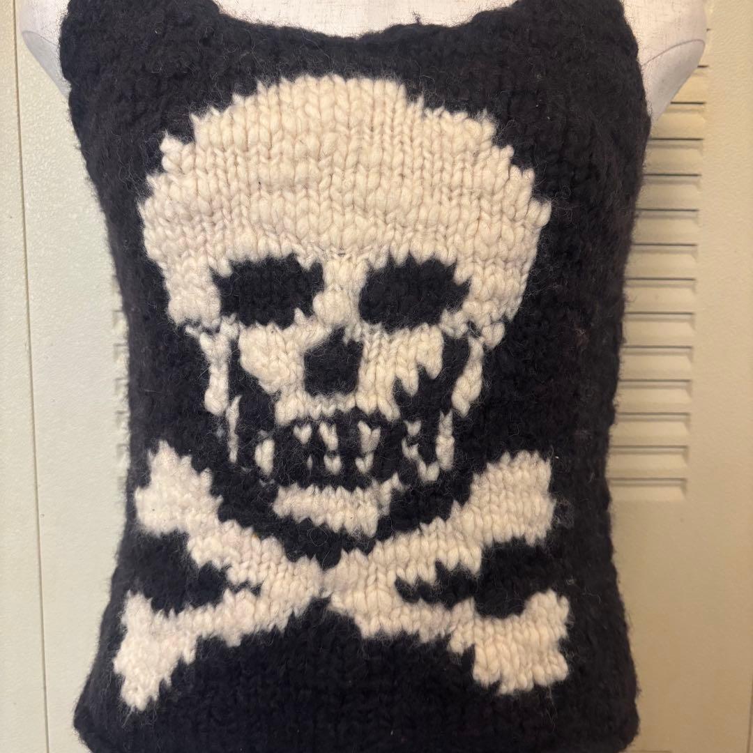 ドクロ　y2k NANA ヴィンテージ　レア　骸骨　ヒステリック