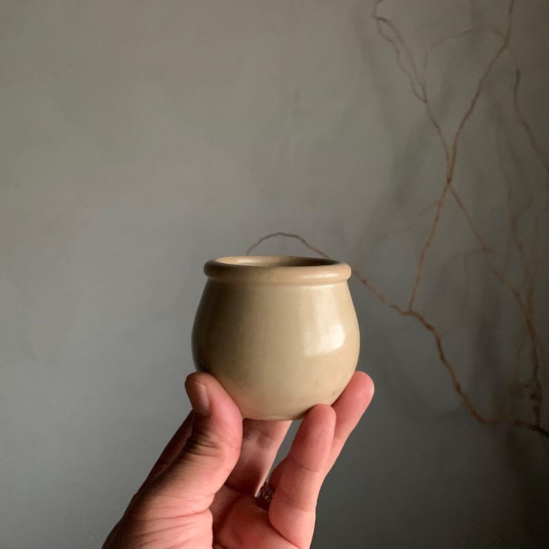 ヨーロッパ 塩笥形 盃 酒器 ぐい呑み ちょこ 古道具 アンティーク 古美術