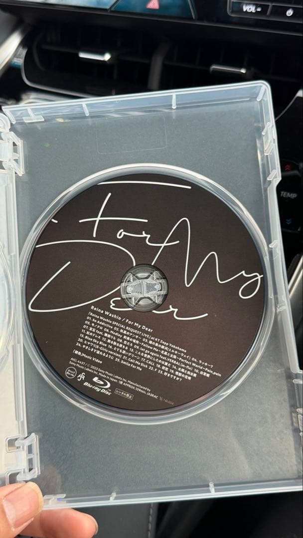 鷲尾怜奈　For My Dear DVD付き　３枚組　ライブDVD 美品