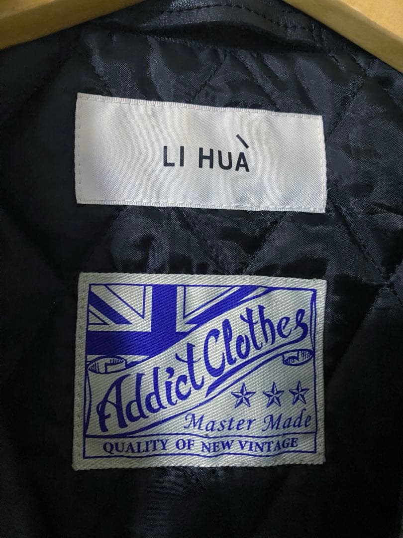 LIHUA レディースS 36 ライダースジャケット　レザージャケット 本革